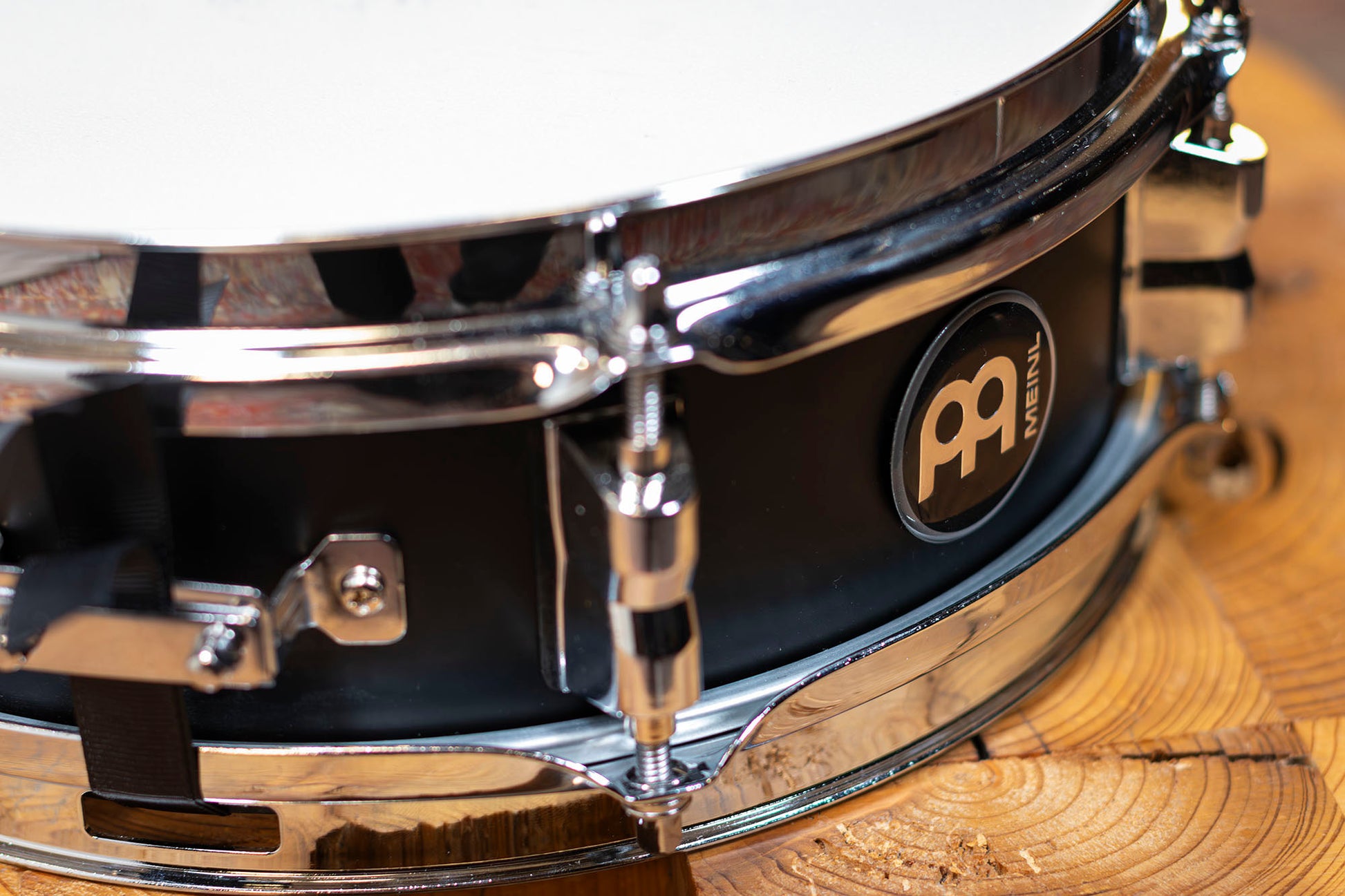 C.CLAIRE COMPACTE Snare MEINL 10" fût en érable fini noir mat