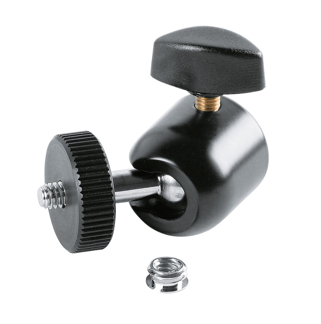 Adaptateur universel, filetage 3/8", pour pied de micro, noir