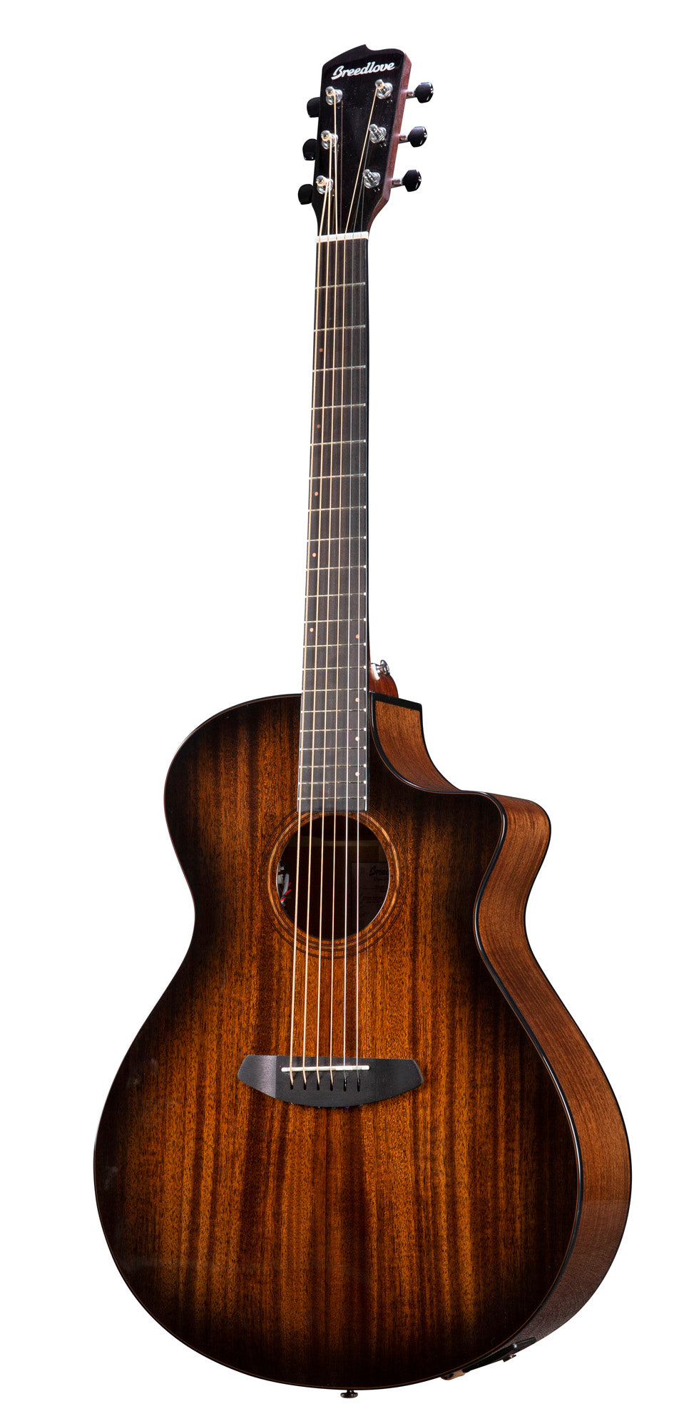 WILDWOOD PRO CONCERTO SUEDE CE, pan coupé, table acajou massif, f/e acajou massif, EQ Fishman Flex Plus-T, housse