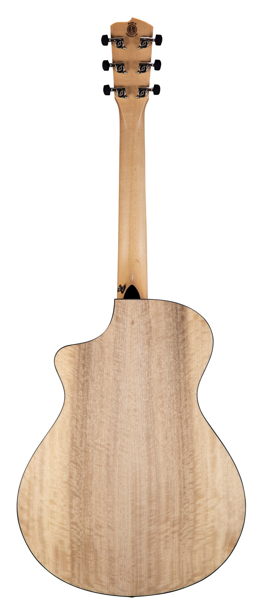 OREGON CONCERTINA CE, table myrtlewood massif, f/e myrtlewood massif, EQ LR Baggs EAS VTC, étui, naturel