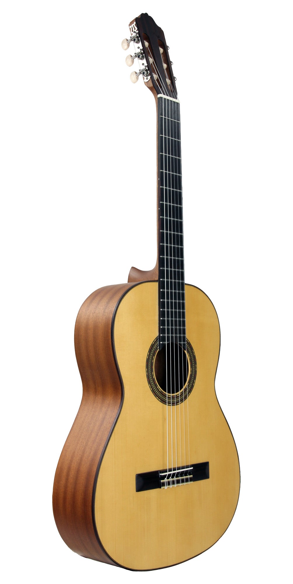 4ST, table épicéa massif, fond et éclisses acajou, touche palissandre, diapason 650 mm, naturel pores ouverts