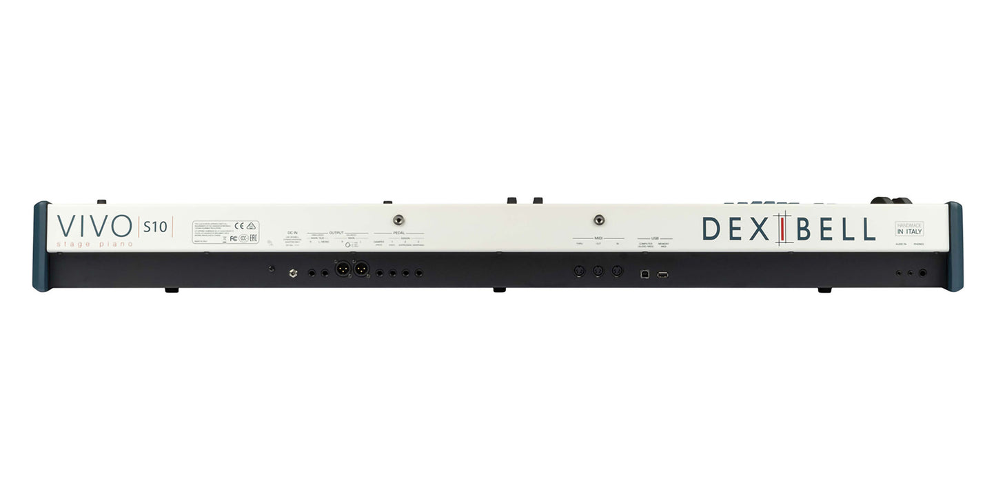 Piano numérique de scène Dexibell Vivo S10 | 88 notes, toucher lourd hybride