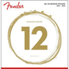 Fender 80/20 Bronze Acoustic Strings, Ball End, 70L, .012-.052