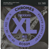 D'Addario Chromes ECG24 Jazz Light 11-50 Flat Wound