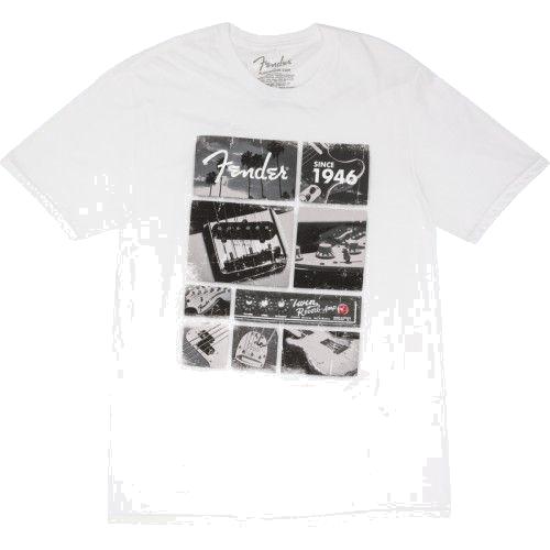 Fender Vintage Parts T-Shirt, White, XXL