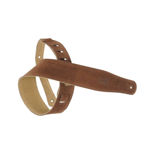 Levys strap MS26-BRN Daim