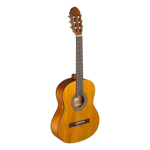 Stagg 3/4 size classical guitar in natural color with a basswood top C430 M NAT