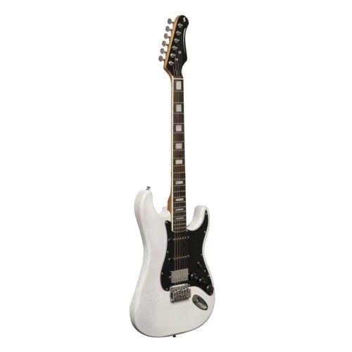 Stagg electric guitar VINT-S 60 SERIES SES-60 WHB white