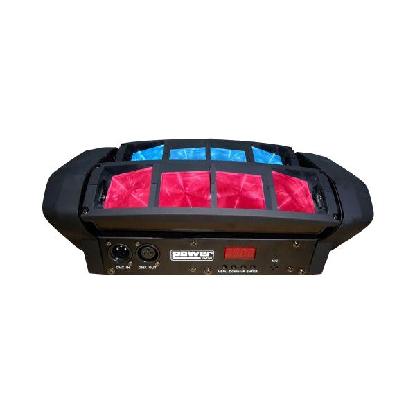 Power Lighting SPIDER POCKET QUAD LED Effect 8x12W RGBW 4-in-1