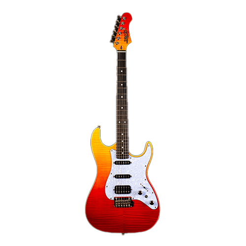 Jet Guitars JS 600 Translucent Red