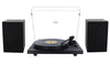 VISION2 SET BL Vinyl record player + Hi-Fi speakers USB/Bluetooth - black finish