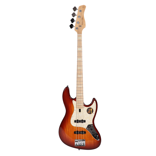 Marcus Miller V7 Swamp Ash-4 Tobacco Sunburst Maple bass guitar