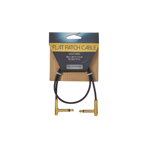 Rockboard cable CAB-PC-F-45-GD RockBoard Flat Patch Gold Series