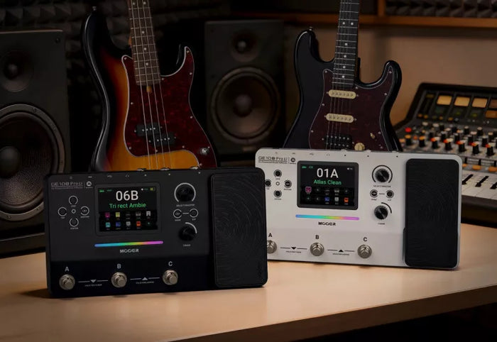 Mooer GE100 Pro vs GE100 Pro Li: Which multi-effects guitar pedal to choose?