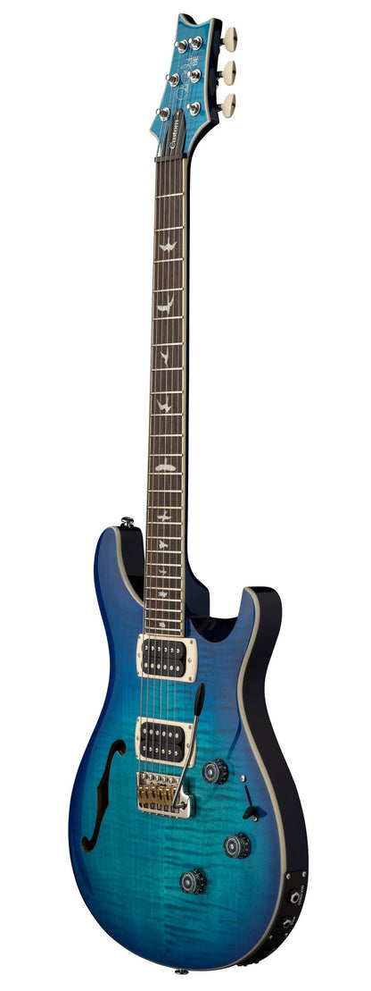 PRS SE CUSTOM 24 SEMI-HOLLOW PIEZO LAKE BLUE