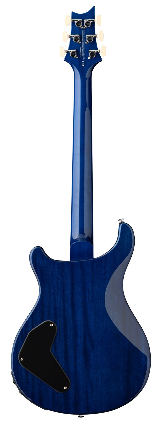 PRS SE FLAT BACK HB I PIEZO LAKE BLUE
