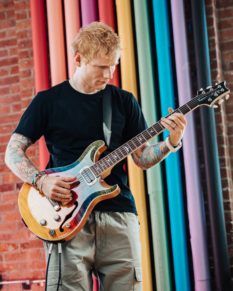 PRS SE ED SHEERAN FLAT BACK HB I BARITONE PIEZO KALEIDOSCOPE
