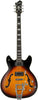 Hagstrom Tremar Viking Baritone Deluxe Tobacco Sunburst