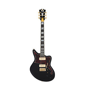 D'ANGELICO Deluxe Bedford Solid Black