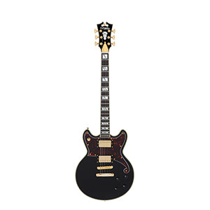 D'ANGELICO Deluxe Brighton Solid Black