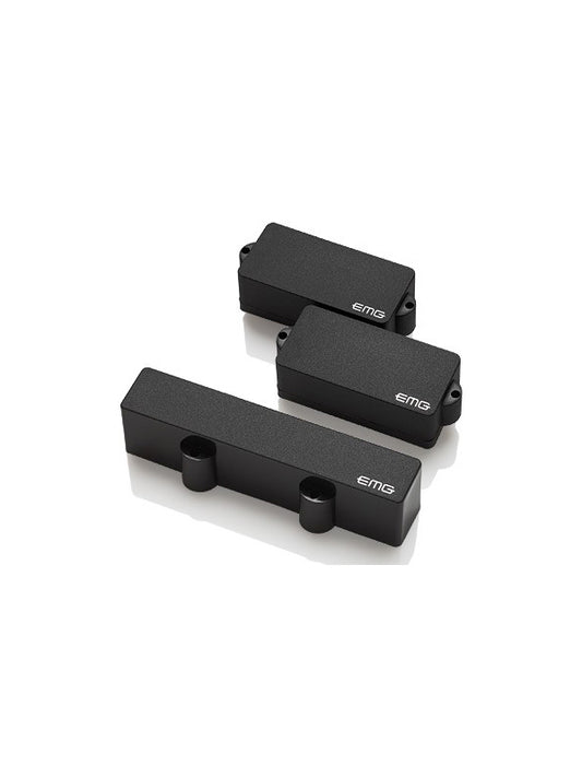 EMG Set de micros basses passifs type PJ, 4 cordes, Alnico V - Black