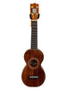 Kala Pan Pacific Deluxe All Solid Acacia Figure 8, Soprano, with gig bag