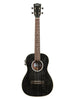 Kala Black Doghair Mahogany, electro-acoustic baritone, includes gig bag, includes gig bag