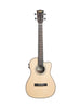 Kala Solid Spruce Top/Ebony, Baritone Cutaway