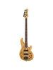 Lakland Skyline 44-01 Deluxe Spalted, 4-string – Natural, Rosewood Fingerboard