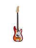 Lakland Skyline 44-64 Deluxe Flame PJ, 4-string – Honey Burst, rosewood fingerboard