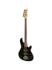 Lakland Skyline 44-OS, 4-string – Translucent Black, Rosewood Fingerboard