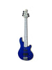 Lakland Skyline 55-02 Deluxe, 5-string – Translucent Blue, Maple Fingerboard