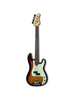 Lakland Skyline 44-64, 4-string – 3-Tone Sunburst, Rosewood Fingerboard
