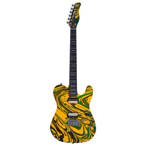 LARRY CARLTON T7 SW Yellow Swirl