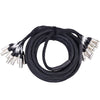 Kirlin MT801-10BK Cable Multipaire  8 XLR M XLR F 1