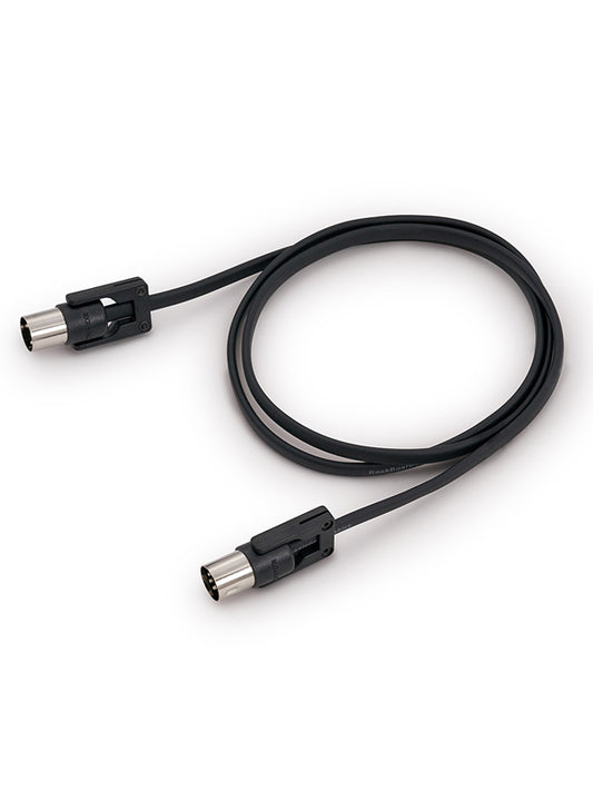 Câble MIDI FlaX Plug - 100 cm - Noir