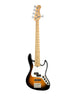 Sadowsky MetroExpress Line, Hybrid PJ, 5-string, 21 frets – Tobacco Burst, Maple