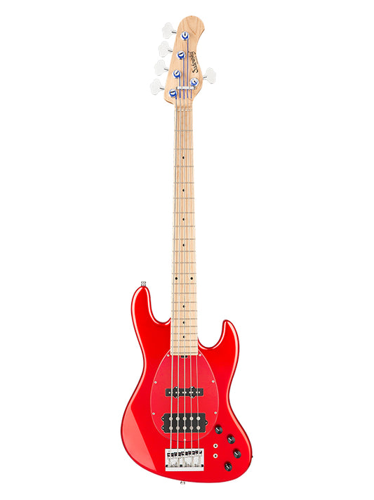 Sadowsky MetroLine, MJ Vintage, 5 cordes, 21 frettes, ash - Candy Apple Rd Metallic