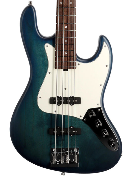 Sadowsky MetroLine, Vintage J Bass, 4 cordes, 21 frettes, alder - Bora Blue Burst Satin