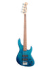 Sadowsky MetroLine, Modern Bass, 4 strings, 24 frets, alder – Ocean Blue Trans. Satin