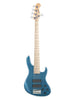 Sadowsky MetroLine, Modern Bass, 5-string, 25 frets, ash – Dark Lake Placid Blue Metallic