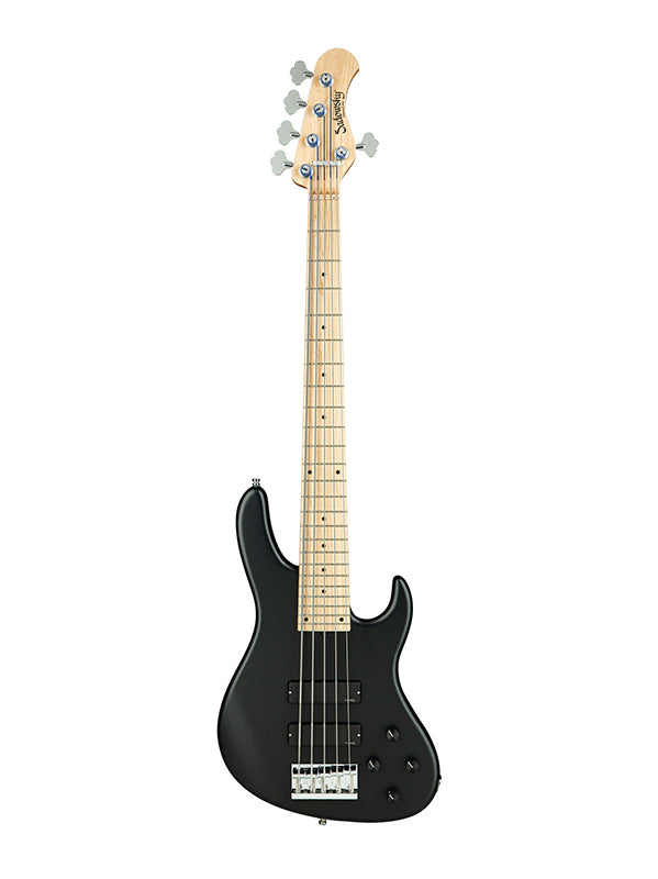 Sadowsky MetroLine, Modern Bass, 5 cordes, 25 frettes, ash - Satin Black Pearl