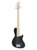 Sadowsky MetroLine, Single Cut Bass, 5 strings, 24 frets, ash – Satin Black Pearl