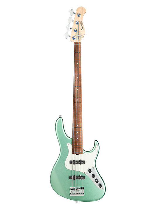 Sadowsky MetroLine, Vintage J Bass, 4 cordes, 24 frettes, alder - Sage Grn Metallic Satin