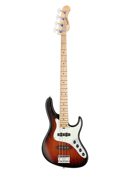 Sadowsky MetroLine, Vintage J Bass, 4 cordes, 24 frettes, ash - Almond Sunburst Satin