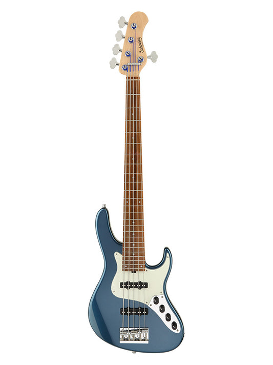 Sadowsky MetroLine, Vintage J Bass, 5 cordes, 24 frettes, alder - Dark Lake Placid Bl Mtl