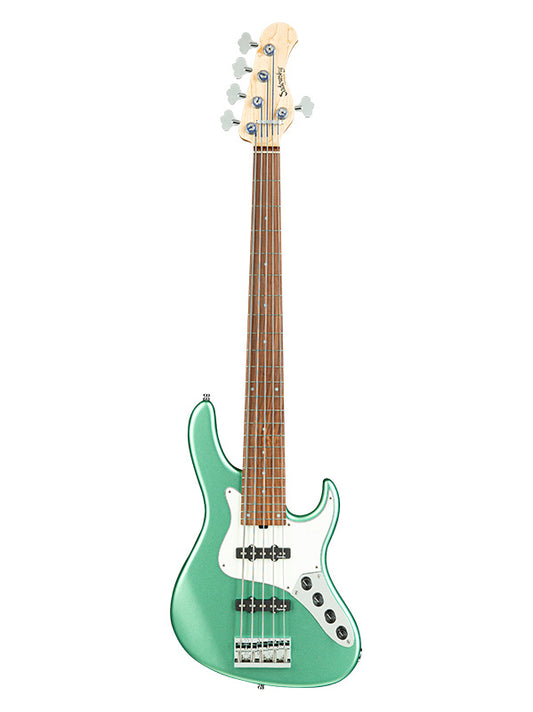 Sadowsky MetroLine, Vintage J Bass, 5 cordes, 24 frettes, alder - Sage Grn Metallic Satin