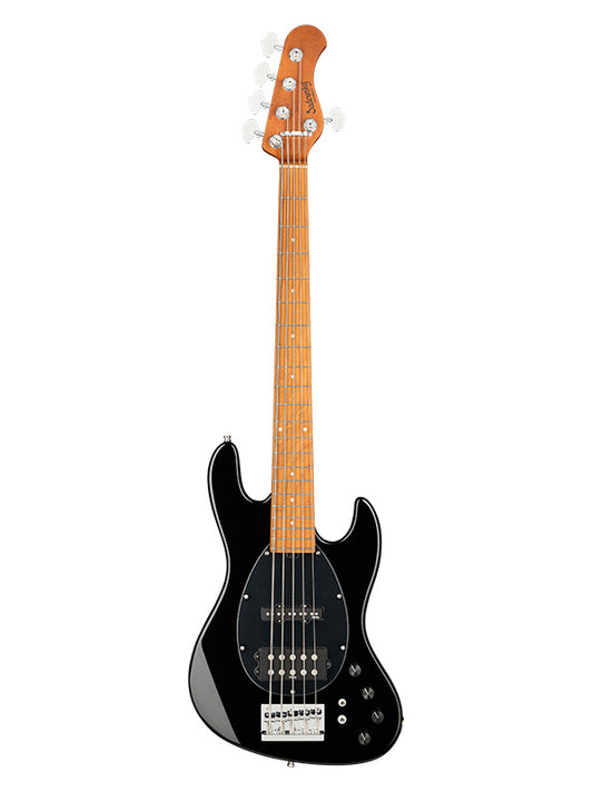 Metroexpress, MJ Vintage Bass, 5 cordes, 21 frettes - Black,Maple