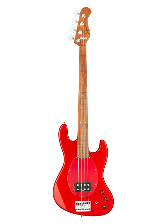 Metroexpress, M Vintage Bass, 4 cordes, 21 frettes - Candy Apple Rd,Morado