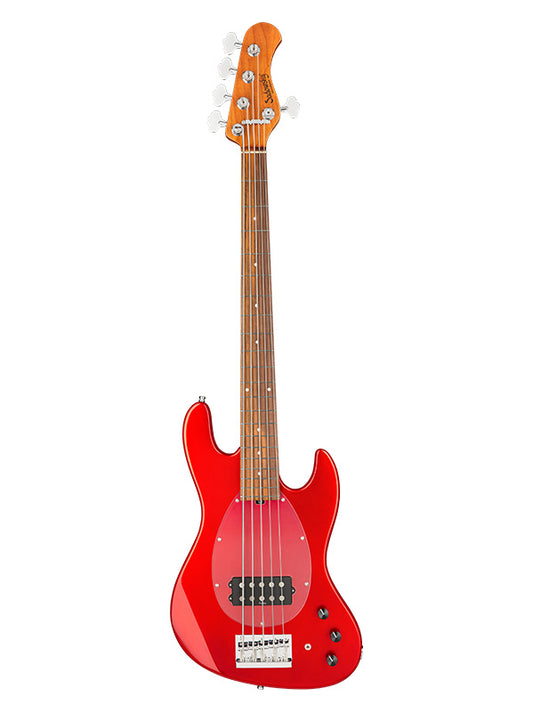 Metroexpress, M Vintage Bass, 5 cordes, 21 frettes - Candy Apple Rd,Morado